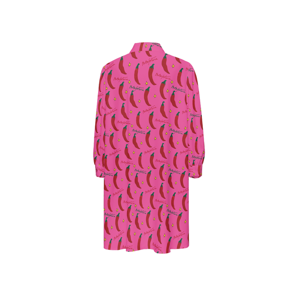Shirt Dress - Portafortuna Chilli