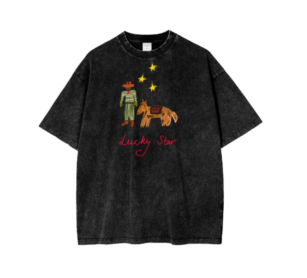 Short Sleeve Tee - Lucky Star Cowboy