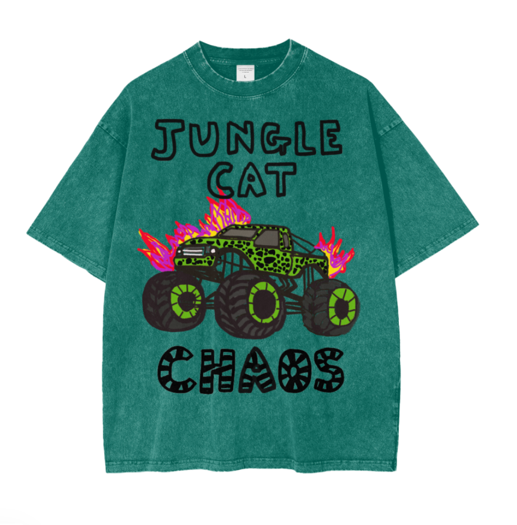 Jungle Cat Chaos Tee