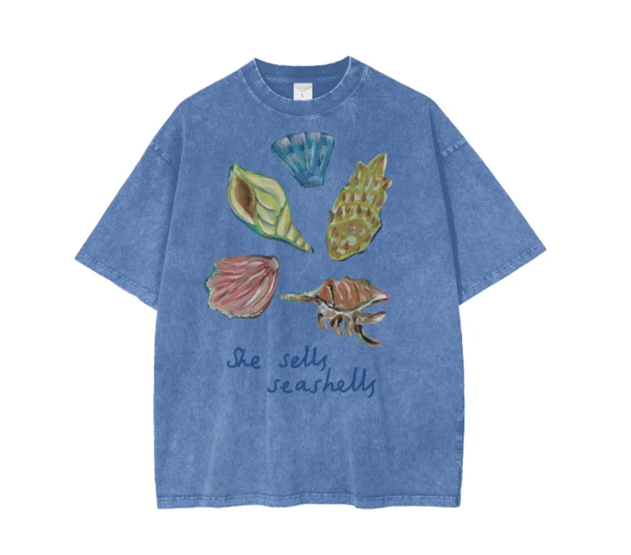 Short Sleeve Tee - Seashells